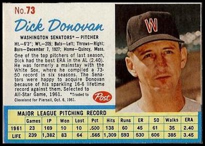 73 Dick Donovan